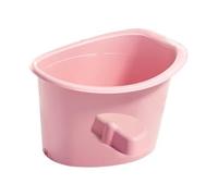 Sharplace Kids Bath Bucket Sitting up Bathing Seat Portable Comfortable Kids Bath Tub Sit and Soak for Babies Ages 5-8 Years Old Gifts, Pink L