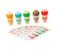 Sharplace Kids Ice Cream Learning Toy,Fine Motor Skills Educational Playset,Color Sorting Matching Game with Cards for Halloween Easter