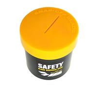 Sharplace Knife Disposal Container Sharps Container Hairdressing Tool Organizer Hotel Compact Knife Disposal Case Storagement