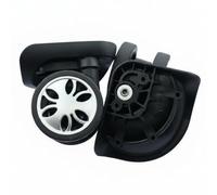 Sharplace Large Replacement Wheels Caster Set Rolling Wheel Degree Rotation PP Core Quiet Rolling suitable for long trips short breaks everyday travel