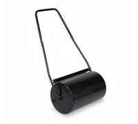 Sharplace Lawn Roller Manual Gardening Equipment Cylinder Drum Welded Frame Structure Suitable for Grass Flattening Yard Restoration, Black