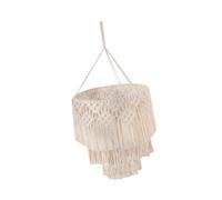 Sharplace Macrame Tassel Lamp Shade Light Cover Multipurpose Ceiling Light Fixture Decor Lampshade for Nursery Home Wedding Cafe Decor