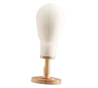 Sharplace Mannequin Head Hat Display Stand Detachable Base for Headdresses & Personal Styling Sturdy Accessories Professional Versatile, Height 43cm