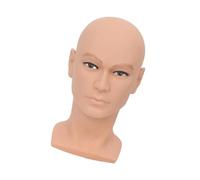 Sharplace Mannequin Head Manikin Head Professional Glasses Display, Head Wig Display for Hair Styling Eyeglasses Store, Male