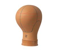 Sharplace Mannequin Head Manikin Head Versatile Pre Marked Holder Display Stand for Salon Making Styling Practice Coloring, M