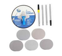 Sharplace Manual Drywall Sander with Extension Rod Sanding Tool for Walls and Ceilings Sturdy Versatile 360 Degree Rotating 9inch Round