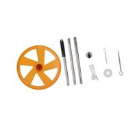 Sharplace Marker with Wheel Field Chalker Painter Ergonomic Multifunctional Marking Tool for Running Tracks Softball