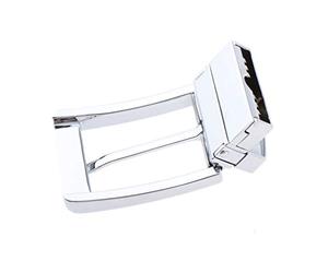 Sharplace Mens Reversible Belt Buckle Replacement, Fit for 34mm Leather Strap - Premium Quality, as described