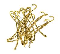 Sharplace Metal Beading Bookmarks Paper Reading Book Mark with Hook Jewelry Making Findings 20 Pieces