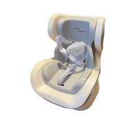 Sharplace Mini Doll Car Seat Secure Seat for Doll Fans Displaying Accessories for 10-17cm Box Toys Cute Car Ornament DIY Vent Clip, grey