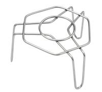 Sharplace Mini Hexagonal Steaming Rack U Feet Design Sturdy Construction for Small Electric Kettles Stainless Steel Stand 2.8x2 Inches