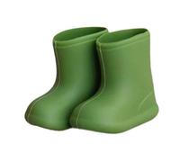 Sharplace Miniature Rain Boots Simulation for 1/12 Doll Soft Cute Doll Shoes Rain Boots for Indoor Crafts Festival Christmas Decoration, Green