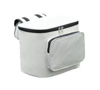 Sharplace Motorcycle Tail Bag Luggage Storage Convenient Large Capacity Waterproof Motor Backrest Bag for Outdoor Keys Wallet, White