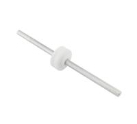 Sharplace Motorcycle Wheel Balancer Rear Wheel Balancer Adapter Wheel Balancing Rod Adapter Aluminum Alloy Construction Lightweight Design Suitable for Workshop Repair Tune Ups, White