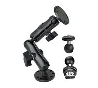 Sharplace Mount Base Camera Support Bracket Adjustable Sturdy Versatile Universal Stand 1" Ball Mount for Boat Marine Canoe