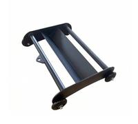 Sharplace Muscle Training Roller Abdominal Wheel Core Roller Tones Glutes Legs With Steel Frame Resistance Cords Compact Size suitable for home workouts personal training travel