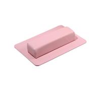 Sharplace Nail Arm Rest Pillow and Mat,Nail Hand Elbow Rest,Soft,Easy to Clean,Nail Arm Holder,Manicure Armrest Cushion for Salons, Pink