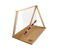 Sharplace Newtons Cradle Science Toy Snake Pendulum Wave Experiment Classic Office Desk Decoration Fantastic Movement for Birthday Gift, B