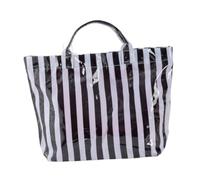 Sharplace Nurse Shoulder Handbag Waterproof Casual Weekend Bag for Errands Work Traveling, Black White