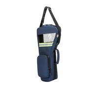 Sharplace O2 Tank Shoulder Bag with Pocket,Adjustable Strap Storage Reflective Strips Cylinder Holder Carrier Pouch for Accessories, Dark Blue 47x19x10cm