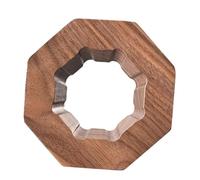 Sharplace Origami Filter Cup Rack Walnut Wooden Tray Innovative Portable Lightweight Coffee Dripper Shelf Coffee Filter Rack for Office