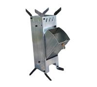 Sharplace Outdoor Camping Wood Burner Foldable Compact Campfire Steel Portable Heavy Duty Furnace for Garden Fishing BBQ Travel Picnic