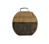 Sharplace Outdoor Cooking Pouch Frying Pan Storage Bag Skillet Carrier Organizer Heavy-Duty Cookware Tote with Reinforced Oxford Cloth and Hanging Strap, Brown, Khaki