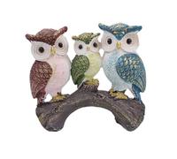 Sharplace Owl Statue,Figurine, Holiday Decor,Crafts Collectible Resin Ornament Desktop Decoration for Desk Table Walkway Fireplace, Style A