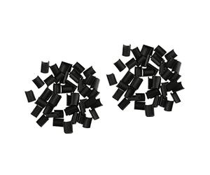 Sharplace Pack of 100 Professional DIY Extensions Hot Glue, Black, 1 x 0.5cm