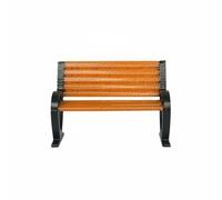 Sharplace Park Bench Train Layout Diorama Accessory Scenery Component Miniature Furniture Model Scene Grain-Textured Design Black Frame Suitable for DIY Projects Collector Display Home Decoration
