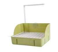 Sharplace Parrot Bath Shower,Automatic Bird Bathtub,Water Dispenser Swimming Pool Toy Cage Accessories,Circulating Faucet for Parakeet, green
