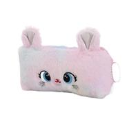 Sharplace Pencil Case Pen Holder Pouch Storage Makeup Bag Aesthetic Pencil Bag Stationery Organizer for Travel Office Artists Work, Pink