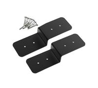 Sharplace Pergola Bracket Deck Joist Tie Hardware Z Shaped Tie Plate Post to Beam Support for Courtyard Sheds Wood Beams Balcony Decks , 2PCS