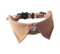 Sharplace Pet Bow Tie Dog Cat Tuxedo Bandana Neckwear Party Adjustable Neck Bow Tie for Suit Puppy Outfit Small Medium Cat Dog Birthday, Khaki