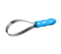 Sharplace Pet Shedding Blade Pet Hair Remover Portable with Handle Supplies, Accessories, Horse Hair Comb Care Tool for Cattle Donkeys, Single Loop