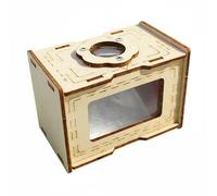 Sharplace Physics Teaching Aid Educational Camera Model Wooden Kit Science Craft DIY Assembly Beginner Project For Understanding Imaging Suitable For Hands-On Activities, Viewfinder No. 2