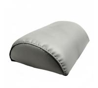 Sharplace Pilates Reformer Headrest Cushion Pad Block Rest Contoured Semicircle Build With Smooth Leather Like Surface Sponge Support For Relaxed Alignment , Gray , Half-round
