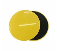 Sharplace Pilates Sliding Disc Exercise Glider Workout Pad With Joint Friendly Motion For Abdominal And Glute Training suitable for home travel fitness rehabilitation training, Yellow