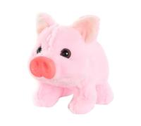 Sharplace Plush Toy Pig with Sounds, Interactive Electronic Pig Toy Animated, Funny Twitch Nose Walking Piggy Doll,Interactive Sensory Educational Toy for Toddler Easter Christmas Birthday Gift Pink