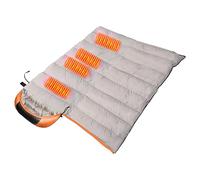 Sharplace Portable Heated Sleeping Bag Waterproof Winter Sleeping Bag for Camping Backpacking, Orange