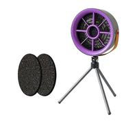 Sharplace Portable Range Hood Tabletop Smoker Indoor Barbecue Fume Extractor Outdoor Camping Smoke Machine for Small Kitchen BBQ Frying, purple
