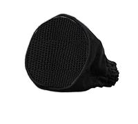 Sharplace Professional Hairdressing Foldable Canvas Black Universal Hair Dryer Sock Diffuser Blower Attachment Blow Tool