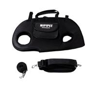 Sharplace Puppy Carrier Dog Walking Bag Portable Comfort Cute Multiuse Dog Harness Kitten & Puppy Tote for Outdoor Camping Travel, black S