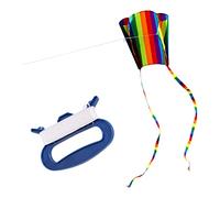 Sharplace Rainbow Toys Single Line Kite for Kids Ages 4-8 Children girls and boys, Stripe