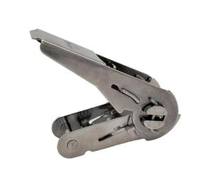 Sharplace Ratchet Buckle,Cargo Rope Ratchet Buckle Tool Stainless Steel Compact Webbing Car Truck Trailer for Boat Supplies Parts