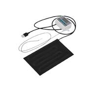 Sharplace Reptile Heating Pad Reptile Heat Mat Portable Digital Thermostat Controller Warming Pad Terrarium Heating Mat for Frogs Gecko, 10cmx20cm