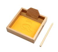 Sharplace Reusable Sand Writing Tray | built Handhold, hands on educational Sand Tray, for Classroom, Homeschool Families, young children