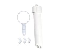 Sharplace Ro Membrane Housing Ro Housing Kit Home Use Easy Installation with Wrench and Elbow Fittings Replacement Water Parts, 1812