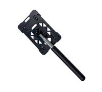 Sharplace Rod Card Holder Reacher Vehicle Parking Toll Swiping Pole Clip Tool Retractable Gate Cards Rod, Black