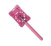 Sharplace Rod Card Holder Reacher Vehicle Parking Toll Swiping Pole Clip Tool Retractable Gate Cards Rod, Pink